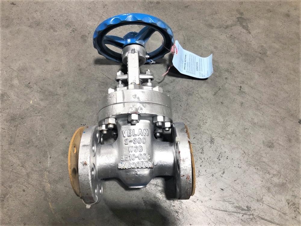 Velan 2" 300# WCB Gate Valve